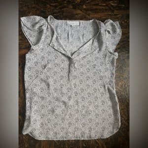 Small animal print Loft shirt